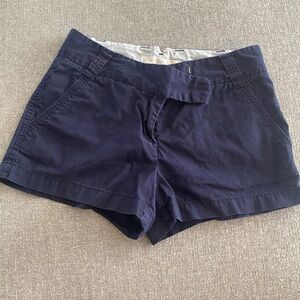 J.Crew Navy broken-in Chino 3-inch inseam shorts